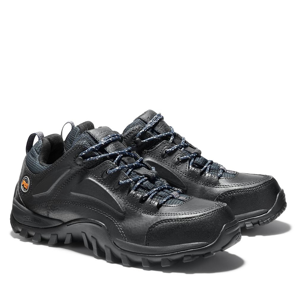 Pantofi De Lucru Timberland Barbati Negrii - Pro® Mudsill Steel Toe - Romania - DVPNGO507